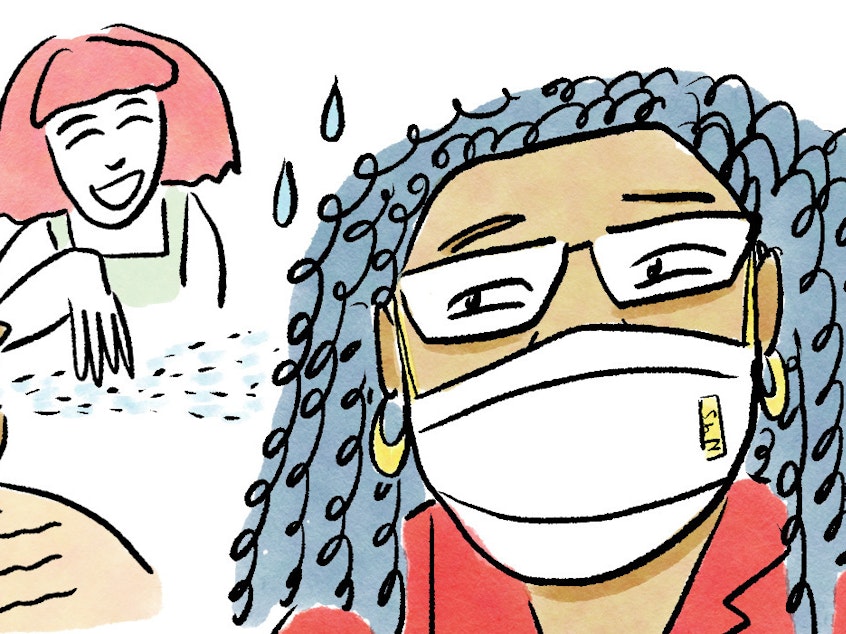 Feeling awkward in your mask? Advice on how to stay cool.