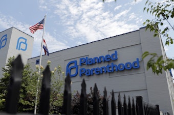 caption: A Planned Parenthood clinic in St. Louis, Mo. Unless a federal court intervenes, Planned Parenthood says it will formally withdraw from the nation's family planning program for low-income people within days.