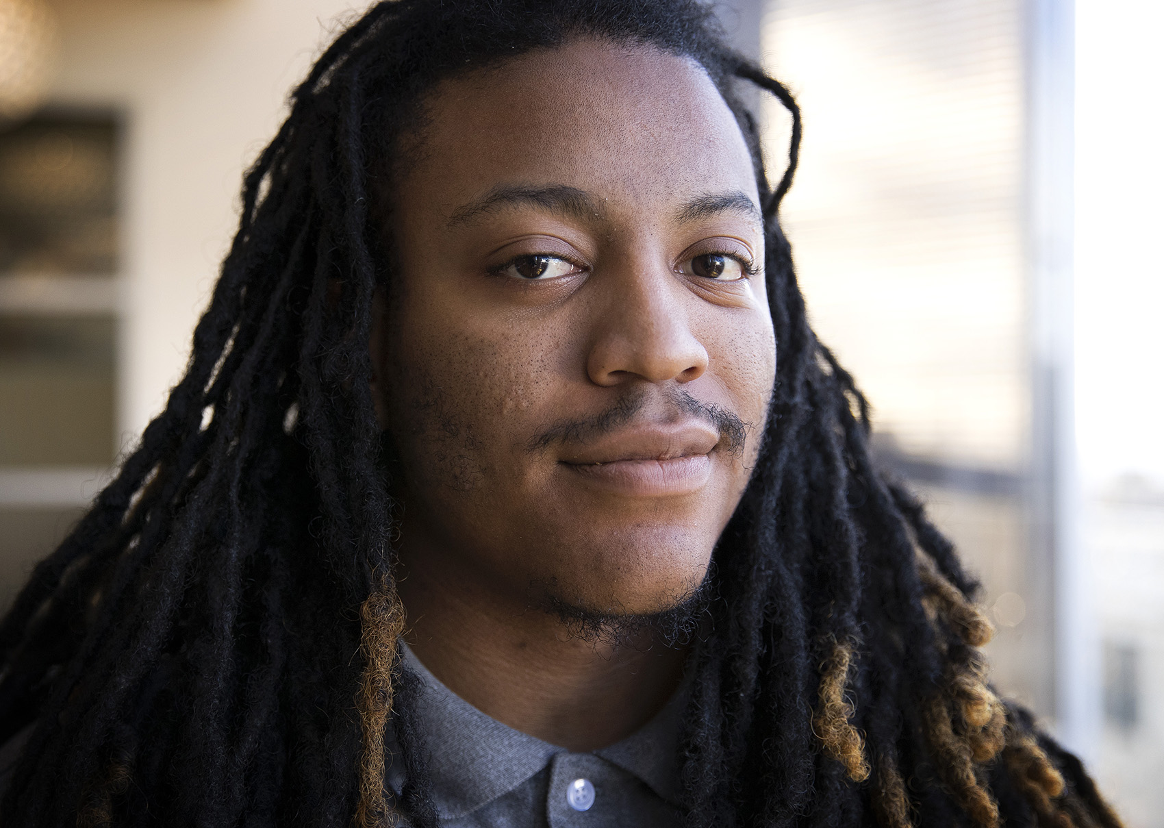 caption: Michael-Shawn Dugar, Seahawks reporter for Seattle PI.