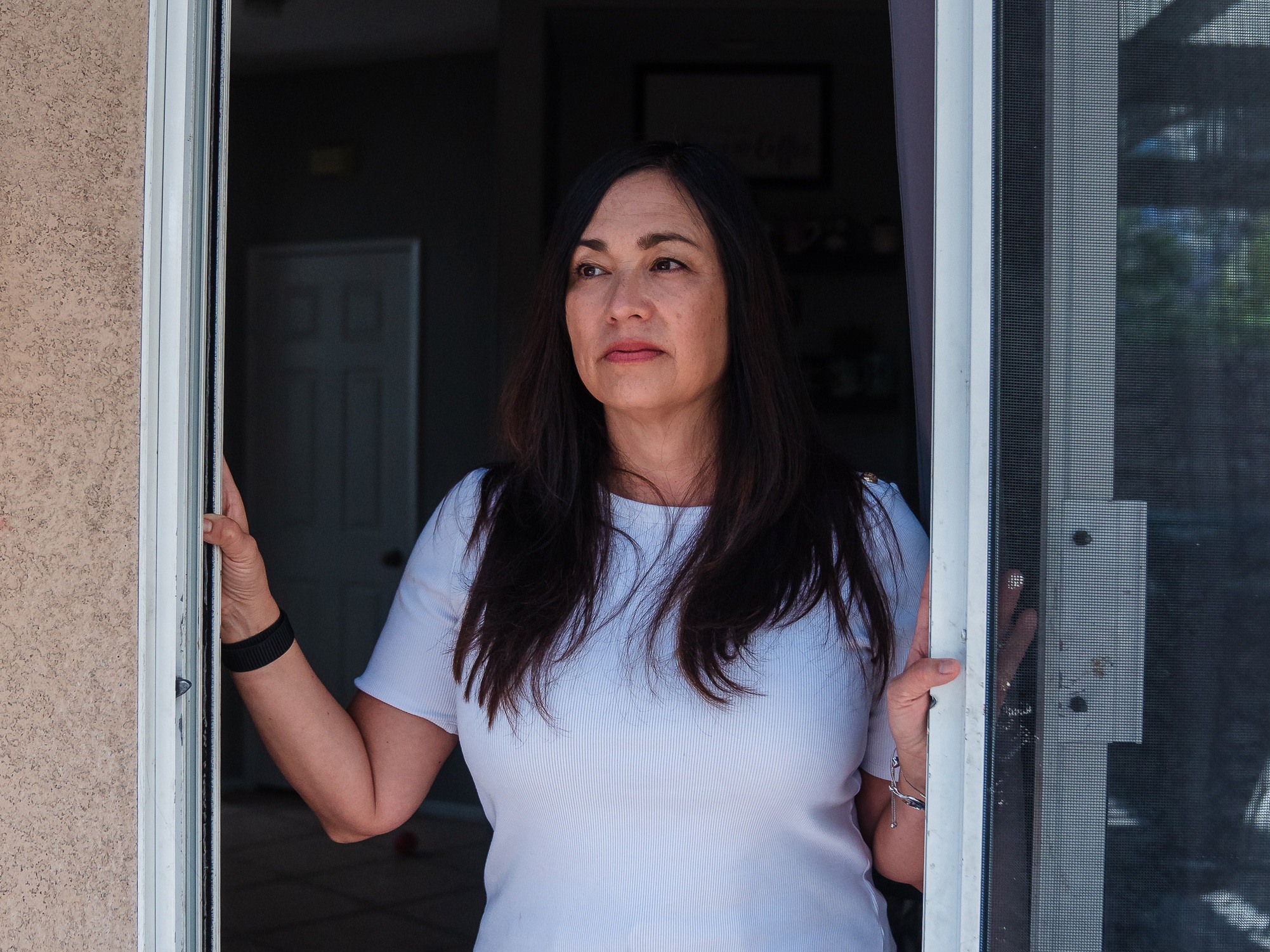 caption: After working at the Social Security Administration for nearly 35 years, Michele Santa Maria opted to take early retirement fearing she'd be fired as part of the Trump administration's mass layoffs. Now Congress may eliminate a key part of her federal retirement package.