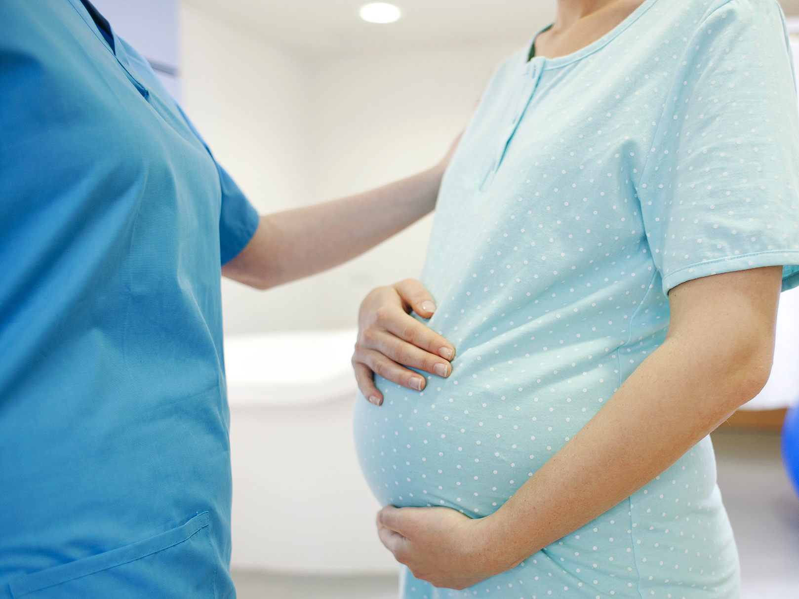 caption: A change in hospital culture can help prevent serious complications and death during delivery, according to clinicians who work in the field.