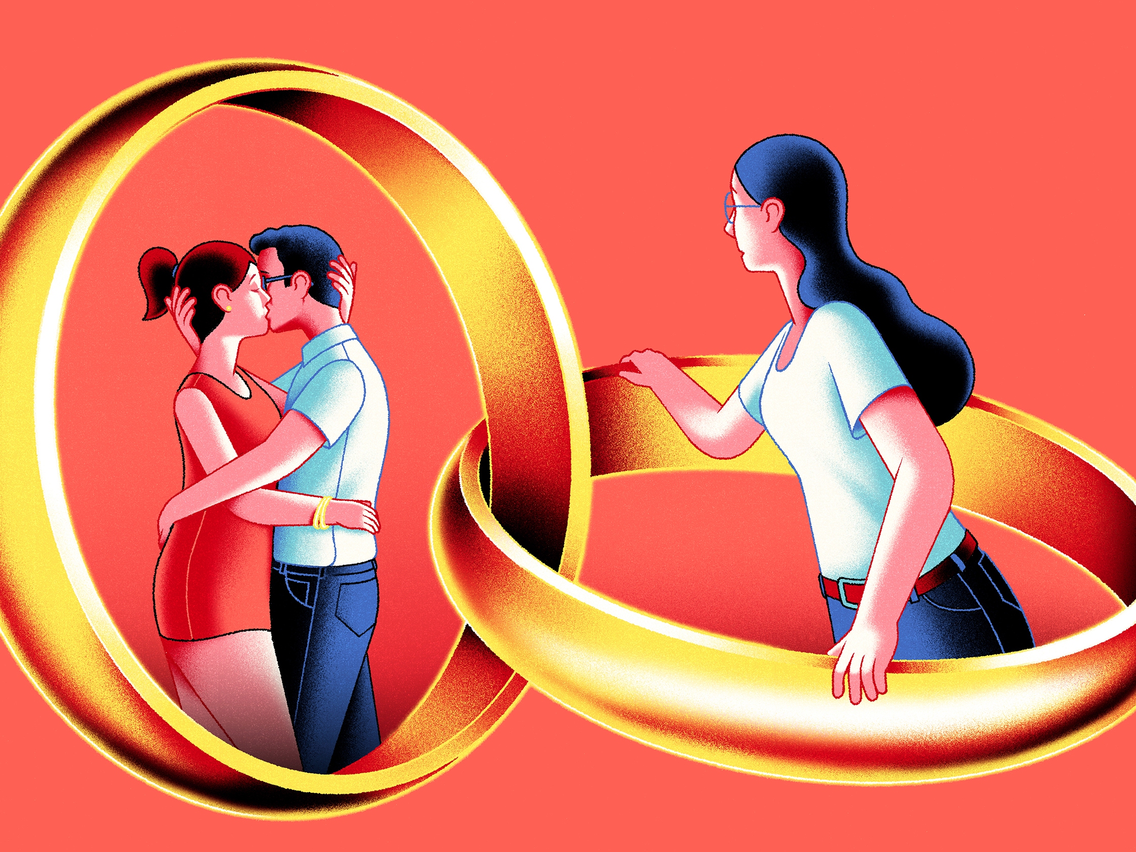 caption: Can a relationship recover after a romantic affair? Psychologist and affair recovery specialist Talal Alsaleem weighs in on the topic. 