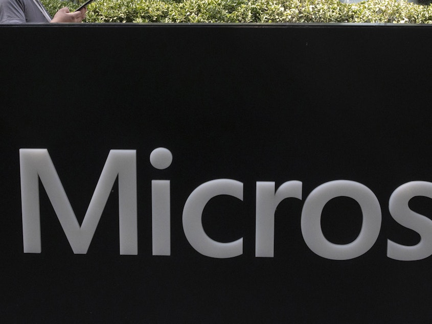 caption: Microsoft first the first time on Thursday revealed that the hackers behind the SolarWinds had compromised its internal systems and accessed company source code.