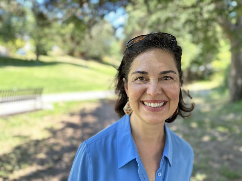 caption: Seattle City Council member Tammy Morales is running for reelection in District 2.