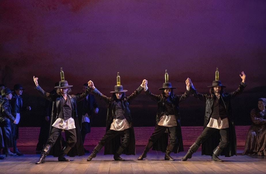 caption: Seattle Theatre Group presents the touring production of "Fiddler on the Roof" January 14-19