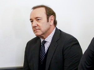 caption: Kevin Spacey is charged in Britain with multiple allegations of sexual assault.