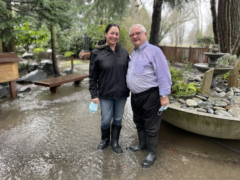 caption: Narissa Burton and Bernard Garbusjuk of Boehm's Candies