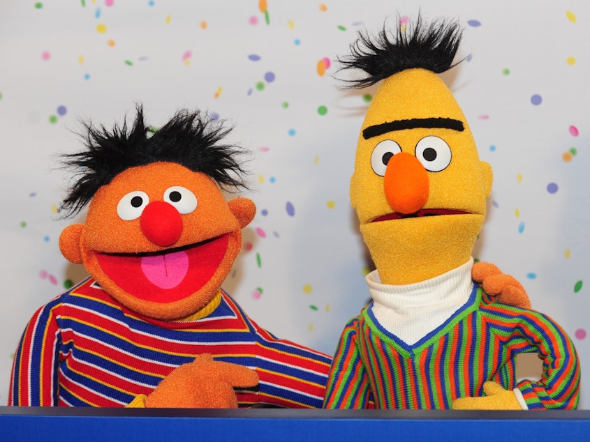 caption: A former Sesame Street writer stepped into a longtime debate, saying he considered Bert and Ernie to be a gay couple.