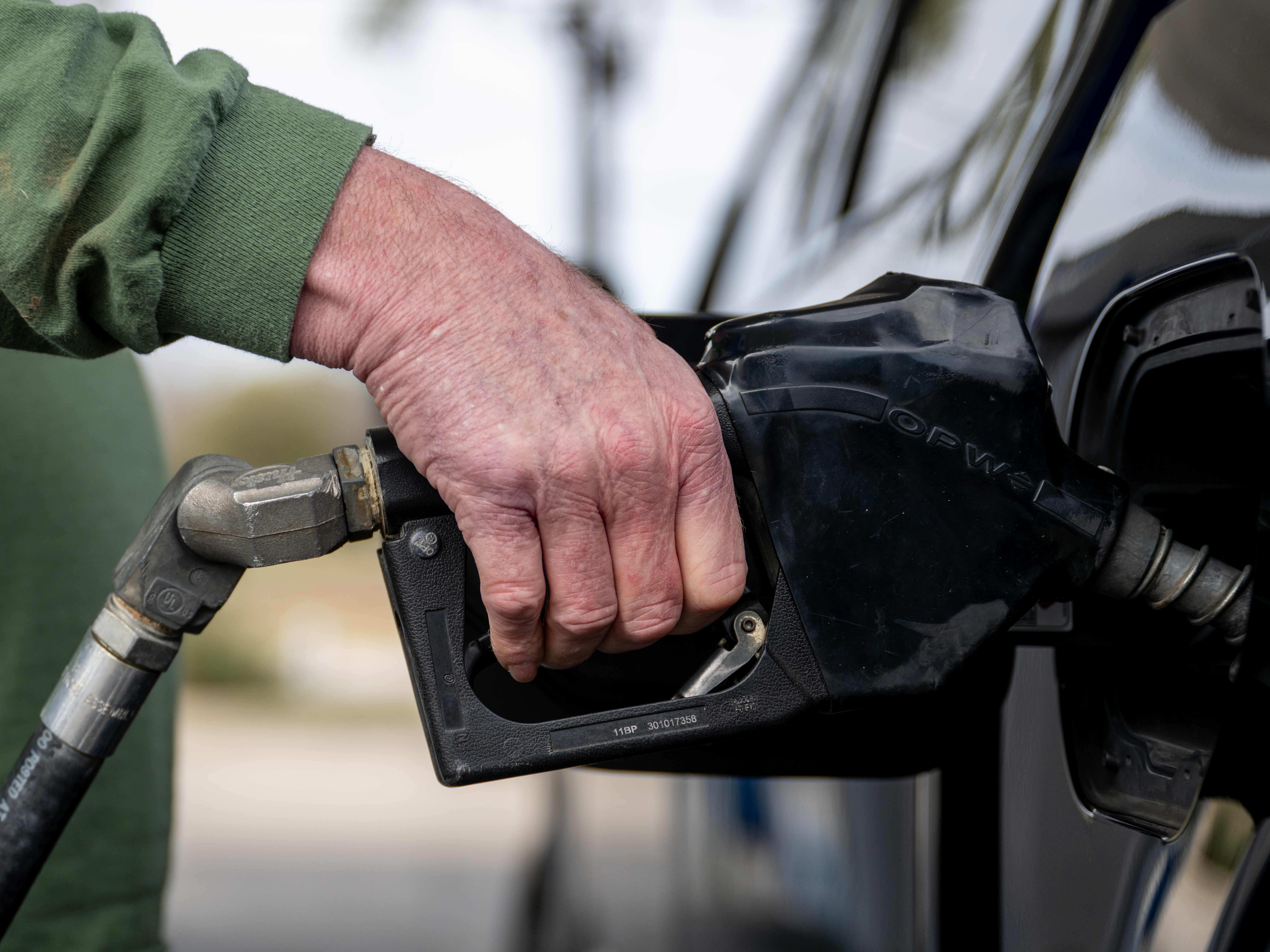 caption: Crude oil prices rose sharply as Israel's attack on Iran raised fears of a broader disruption of Middle East oil supplies. Relatively low gasoline prices in the U.S. have helped to keep inflation in check.