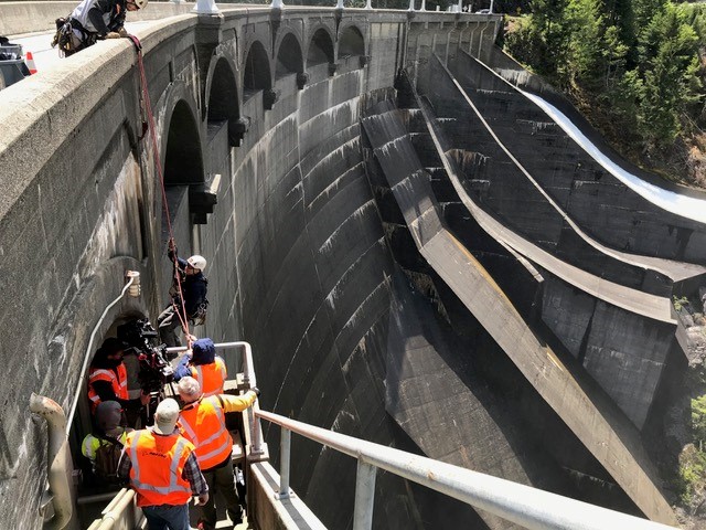 caption: Seattle derives much of its energy from the Diablo Dam in Skagit County. 