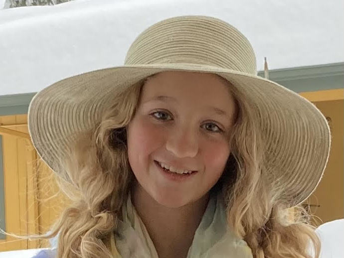 caption: Lila Hoffa struggled to express herself in writing until she met her third-grade teacher showed her a way to bring all her stories to life.