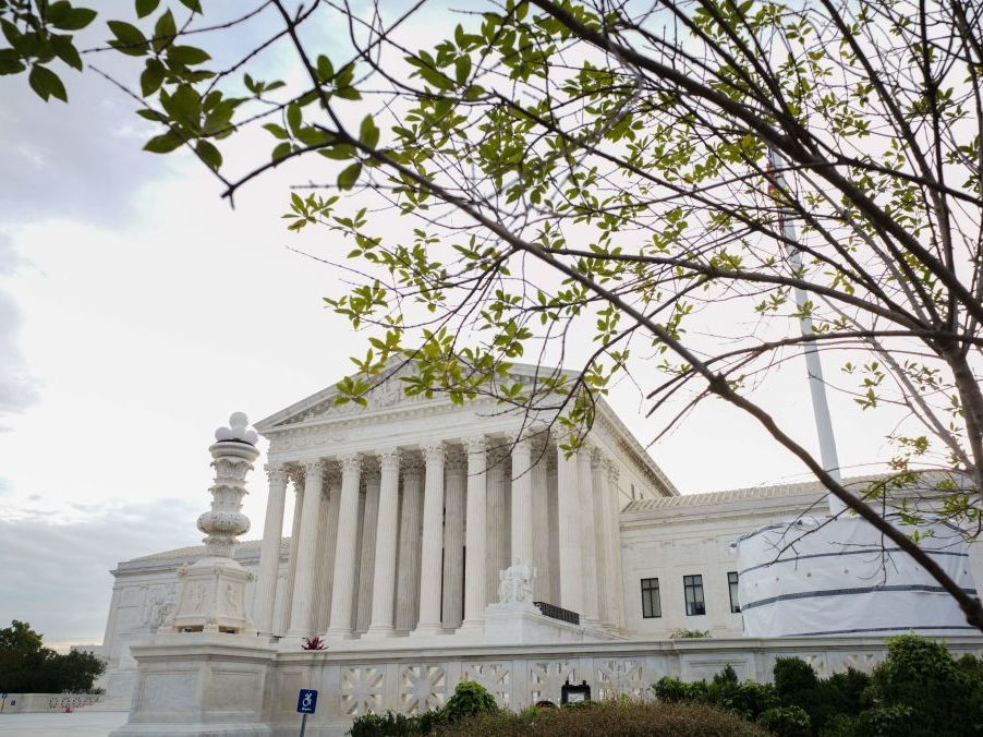caption: Court observers suspect it is only a matter of time before a conservative majority on the Supreme Court, explicitly or implicitly, strikes down <em>Roe v. Wade</em> and other abortion precedents of the last half century.