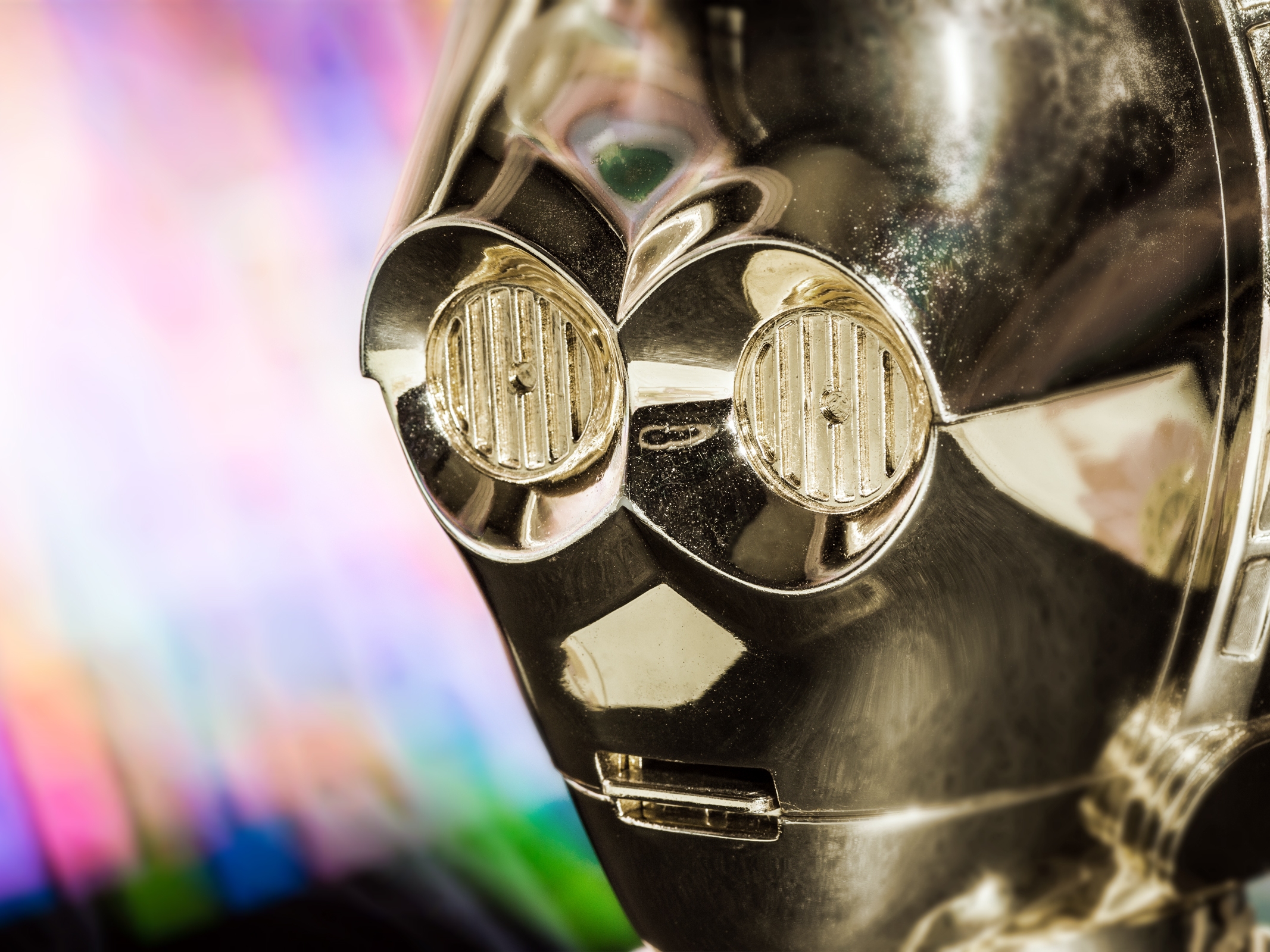 caption: Robots with neurotic personalities, a la C-3PO of Star Wars fame, can come off as relatable to people, a new study finds.