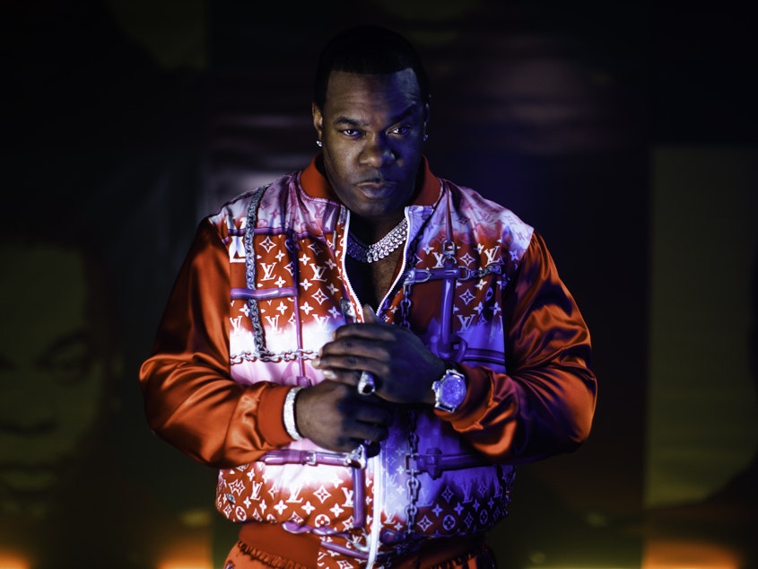 caption: Busta Rhymes' latest album is<em> Extinction Level Event 2: The Wrath of God</em>.