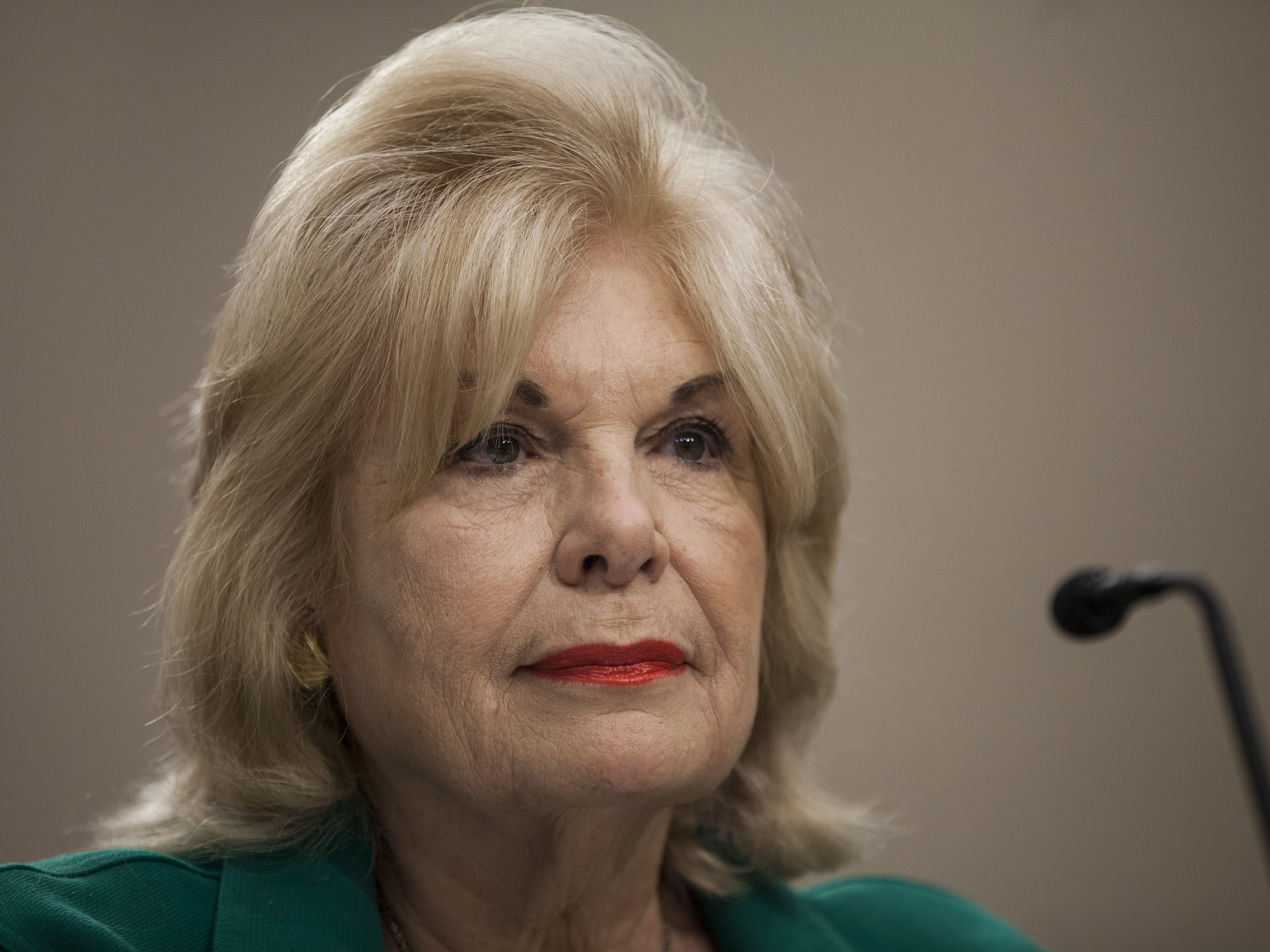 caption: Corporation for Public Broadcasting President and CEO Patricia de Stacy Harrison, shown here in 2017, announced on Friday that CPB would wind down operations by Sept. 30 after losing all federal funding.