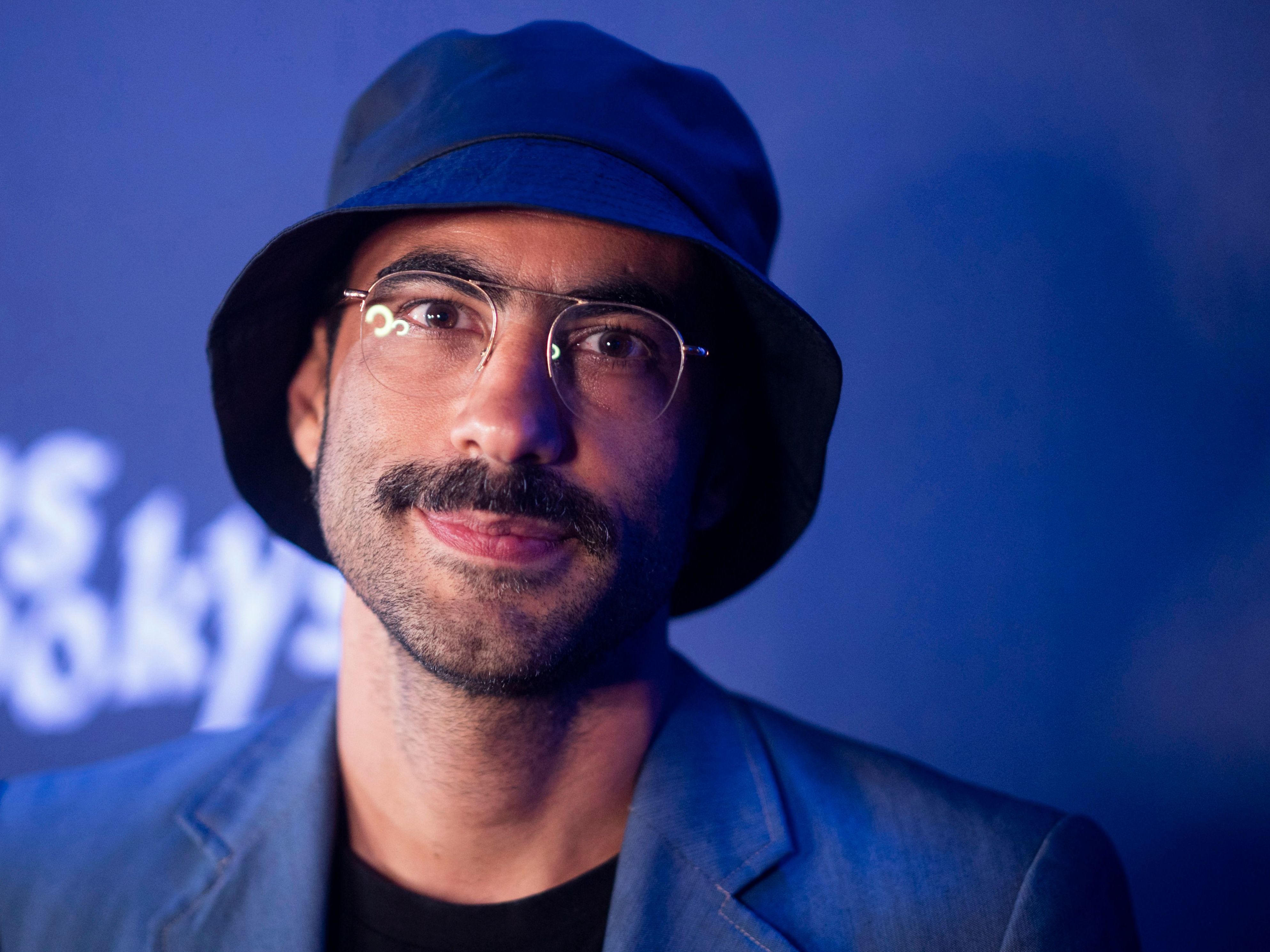 caption: Director Fernando Frías arrives for the screening of the HBO series <em>Los Espookys</em> on June 2019 in New York City.