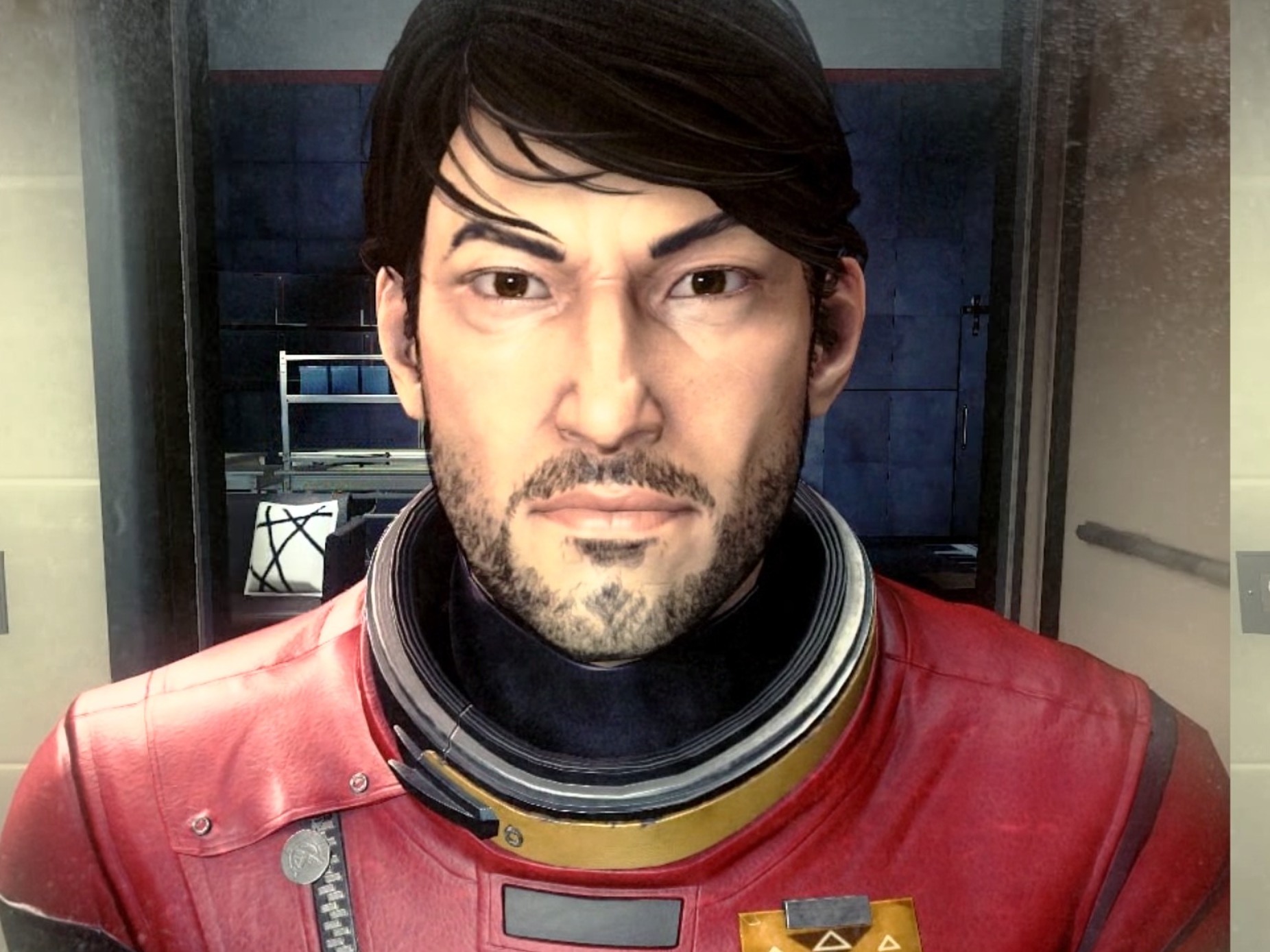 caption: One of Xbox's headlining Asian characters, Morgan Yu from <em>Prey</em>, playable as either a man or a woman.