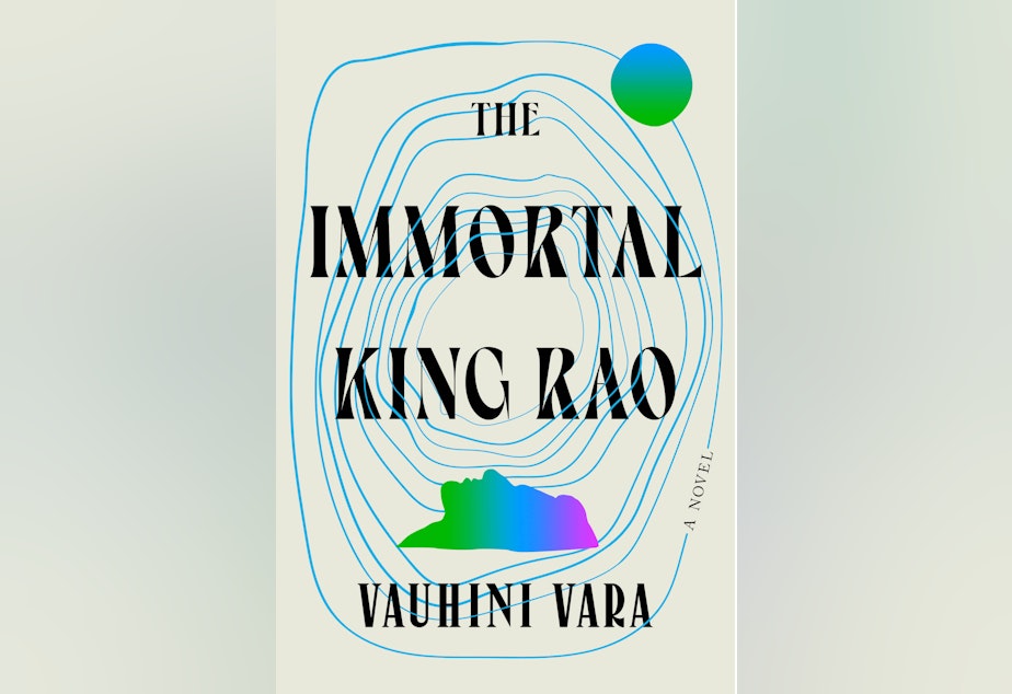 caption: "The Immortal King Rao" paints the picture of a future ruled by algorithms and all-powerful CEOs. 