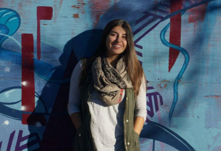 caption: Foster High School senior Nandina Cengic is a feminist, filmmaker and activist.