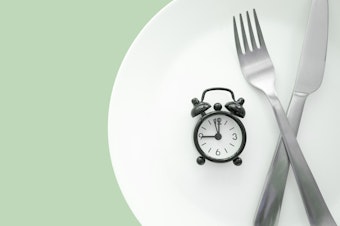 caption: New research finds people who try time-restricted eating can keep it up longer than people who count calories.