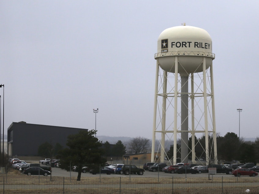 caption: Army Spc. Jarrett William Smith, stationed at Fort Riley, Kansas, was charged Monday with distributing bomb-making information over social media.