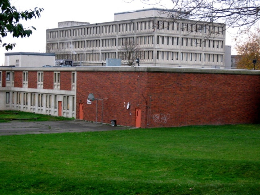 caption: King County's juvenile court and jail are located south of Capitol Hill. 