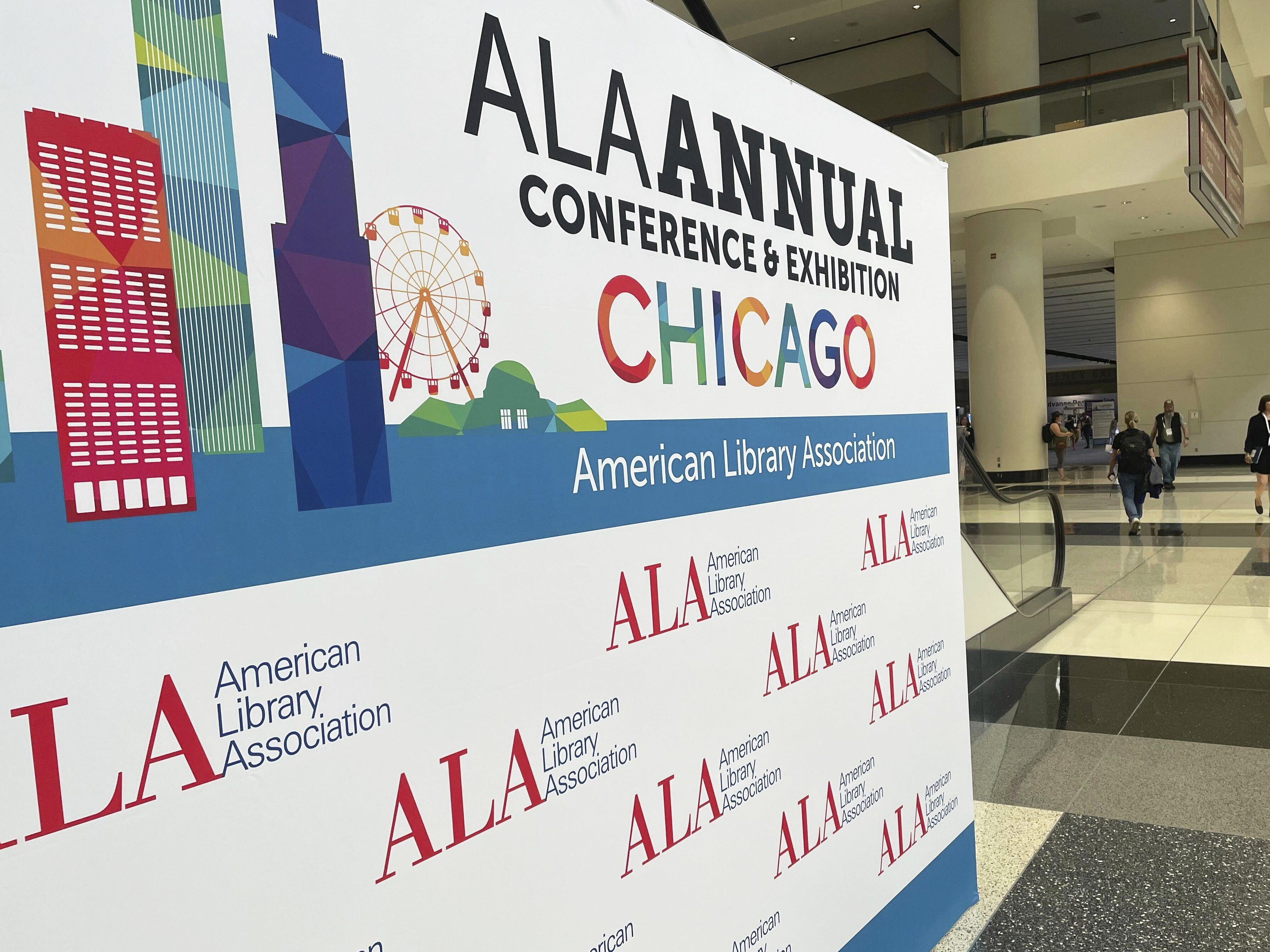 caption: The American Library Association had its annual conference in Chicago last year. Several states have moved to disassociate with the ALA amid what some conservatives say has been politicization of the group. ALA officials deny having a political agenda.