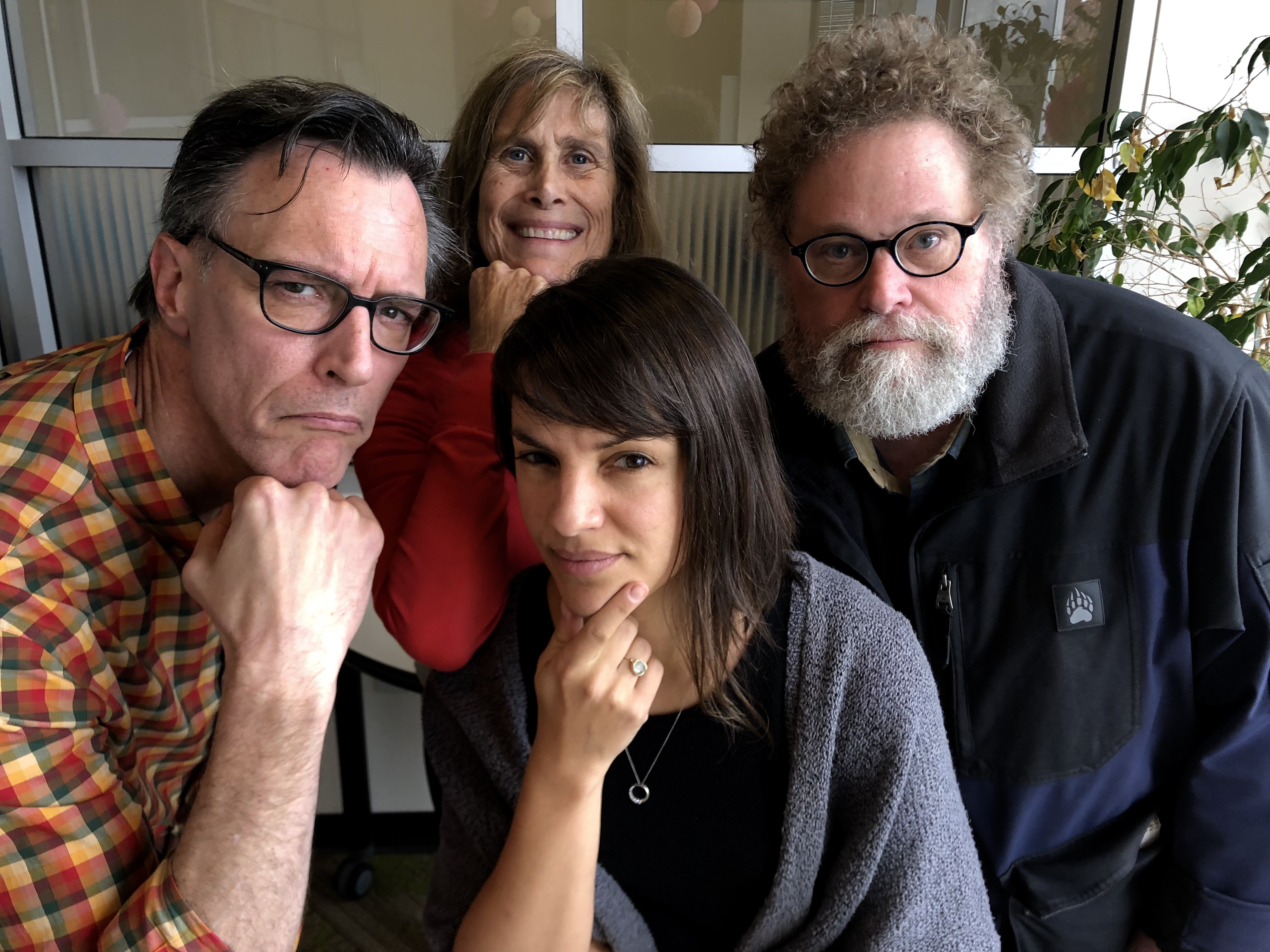 caption: Bill Radke, Joni Balter, Knute Berger, Monica Guzman [L-R]