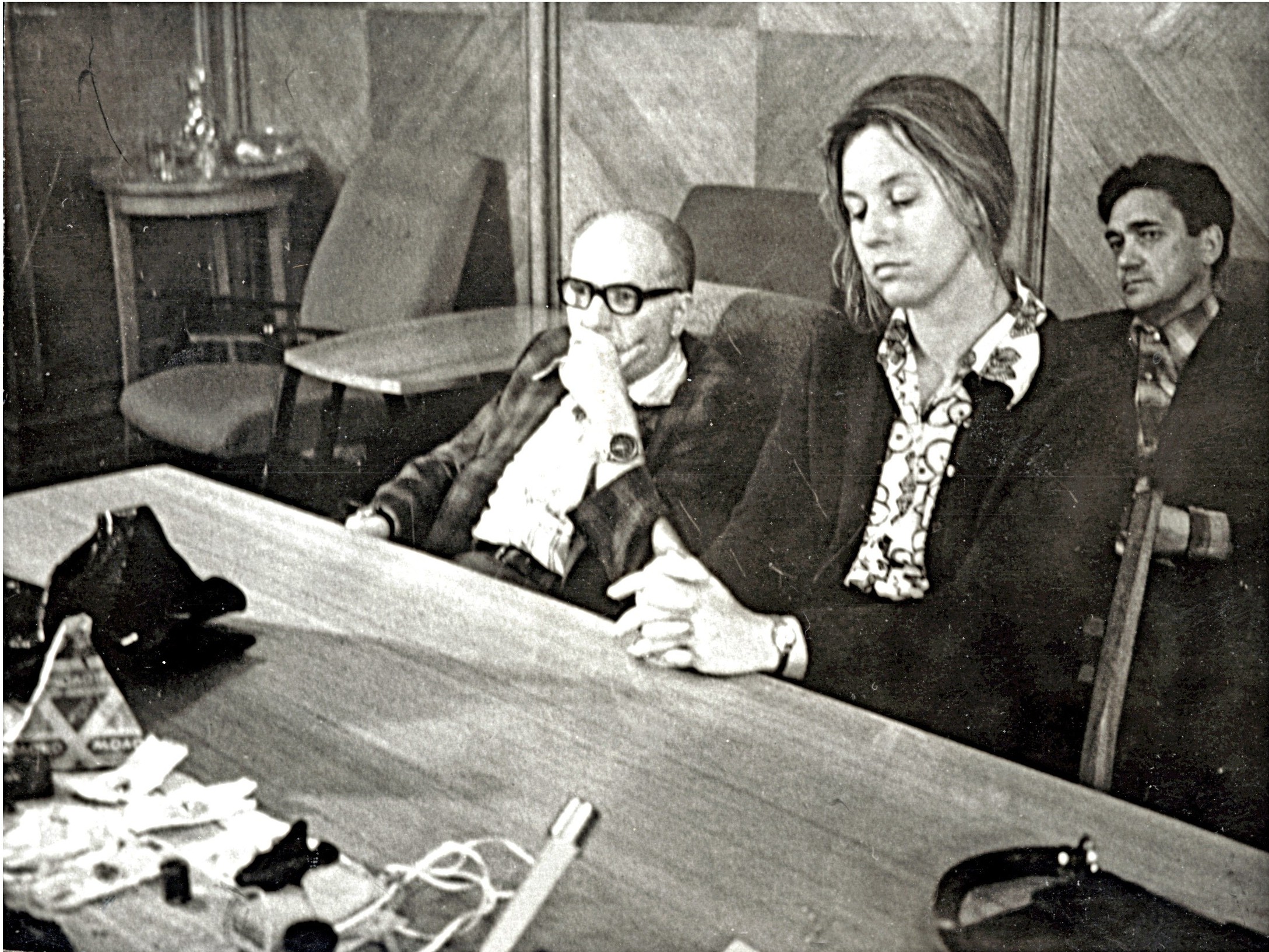 caption: After she was detained, CIA officer Marti Peterson was taken to the KGB headquarters, Lubyanka, in central Moscow. She was held for four hours, and kicked out of the Soviet Union the next day. She went on to work another 26 years for the CIA.