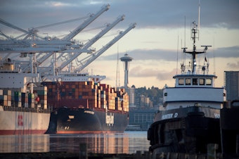 caption: The Port of Seattle