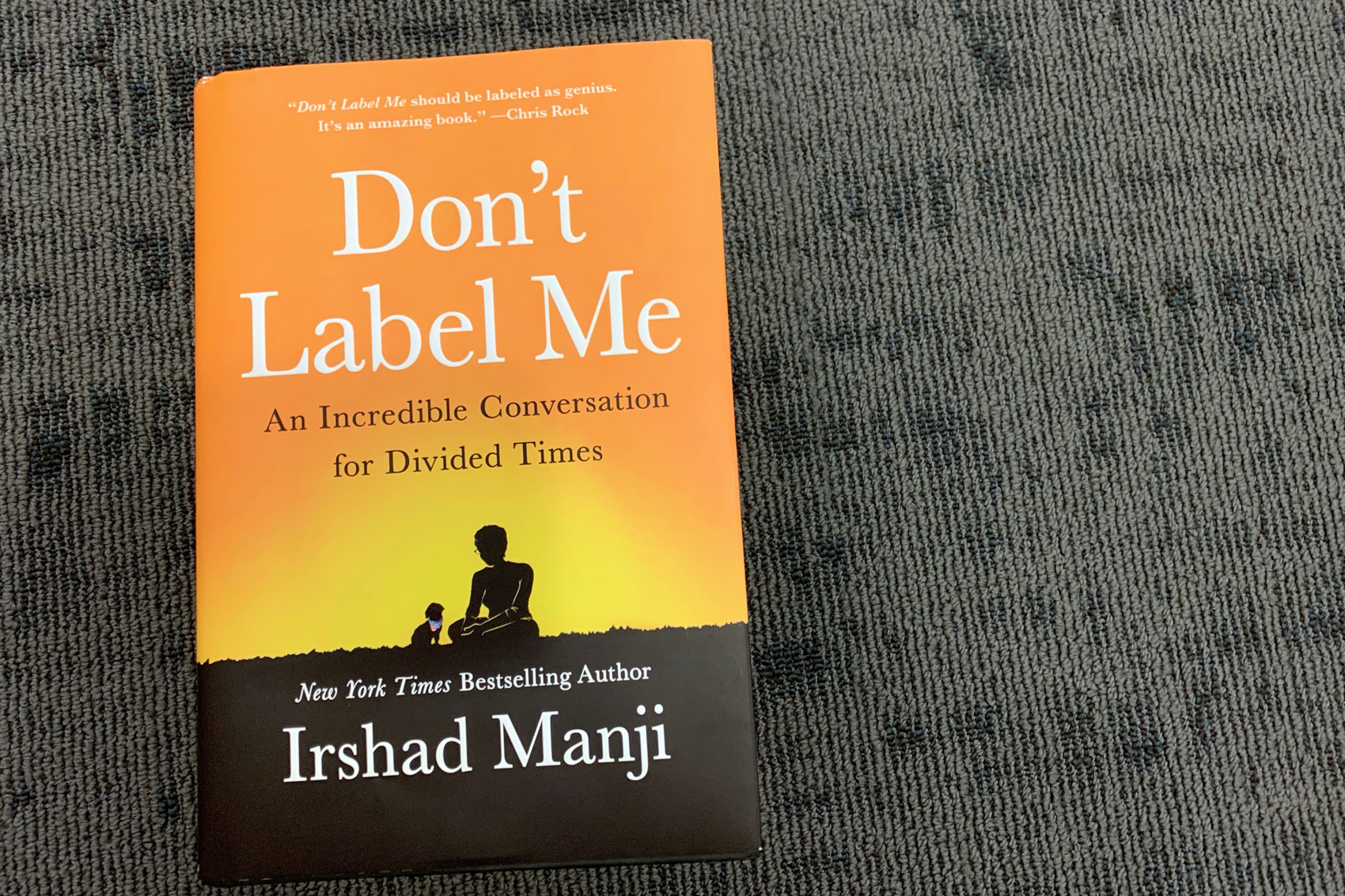 caption: "Don't Label Me" by Irshad Manji. (Alex Schroeder/On Point)