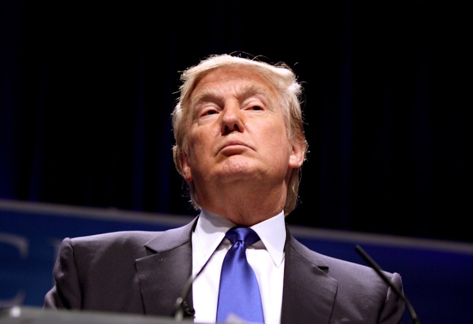 caption: Donald Trump.