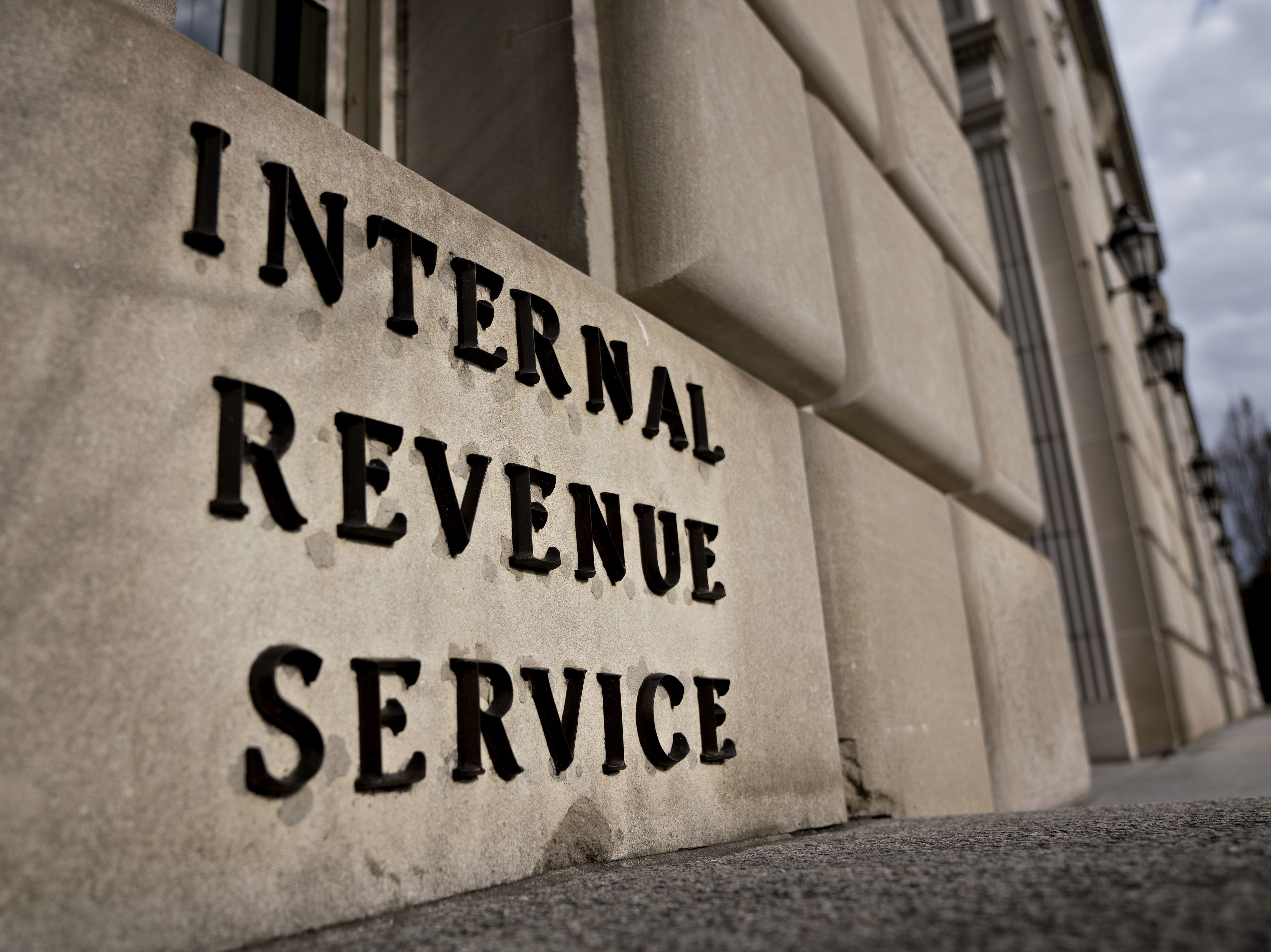 caption: Tax season is more stressful this year for filers and IRS workers alike, because of new tax law changes and the partial government shutdown that has left the agency with roughly half its normal staff.