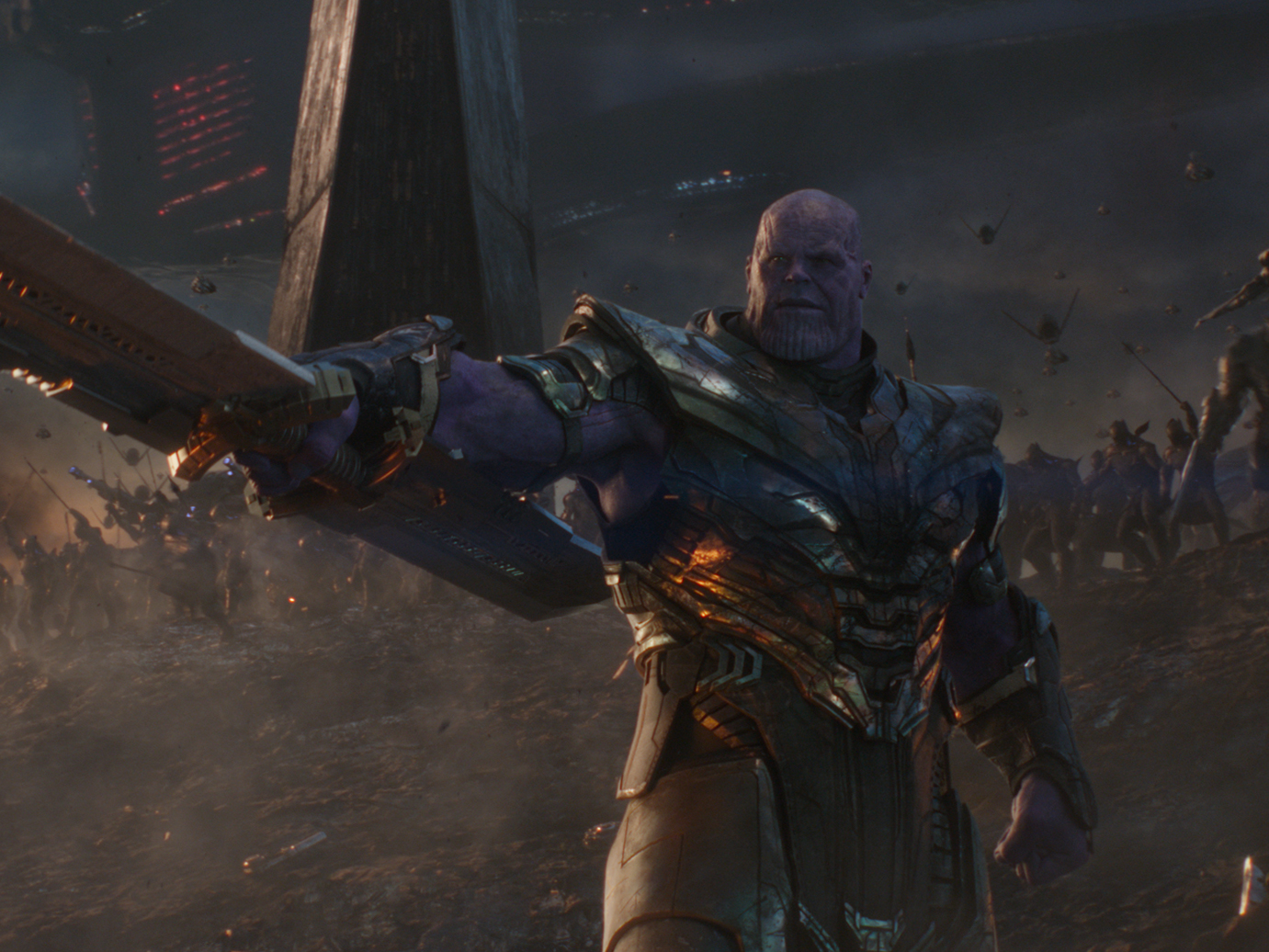 caption: As Thanos dominates the universe in <em>Avengers: Endgame</em>, so Disney dominates the box office — for the foreseeable future.