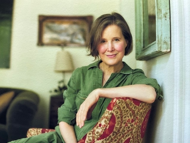 caption: Ann Patchett says she was closer to her Catholic faith when she was in her mid 30s and writing <em>Bel Canto</em>.