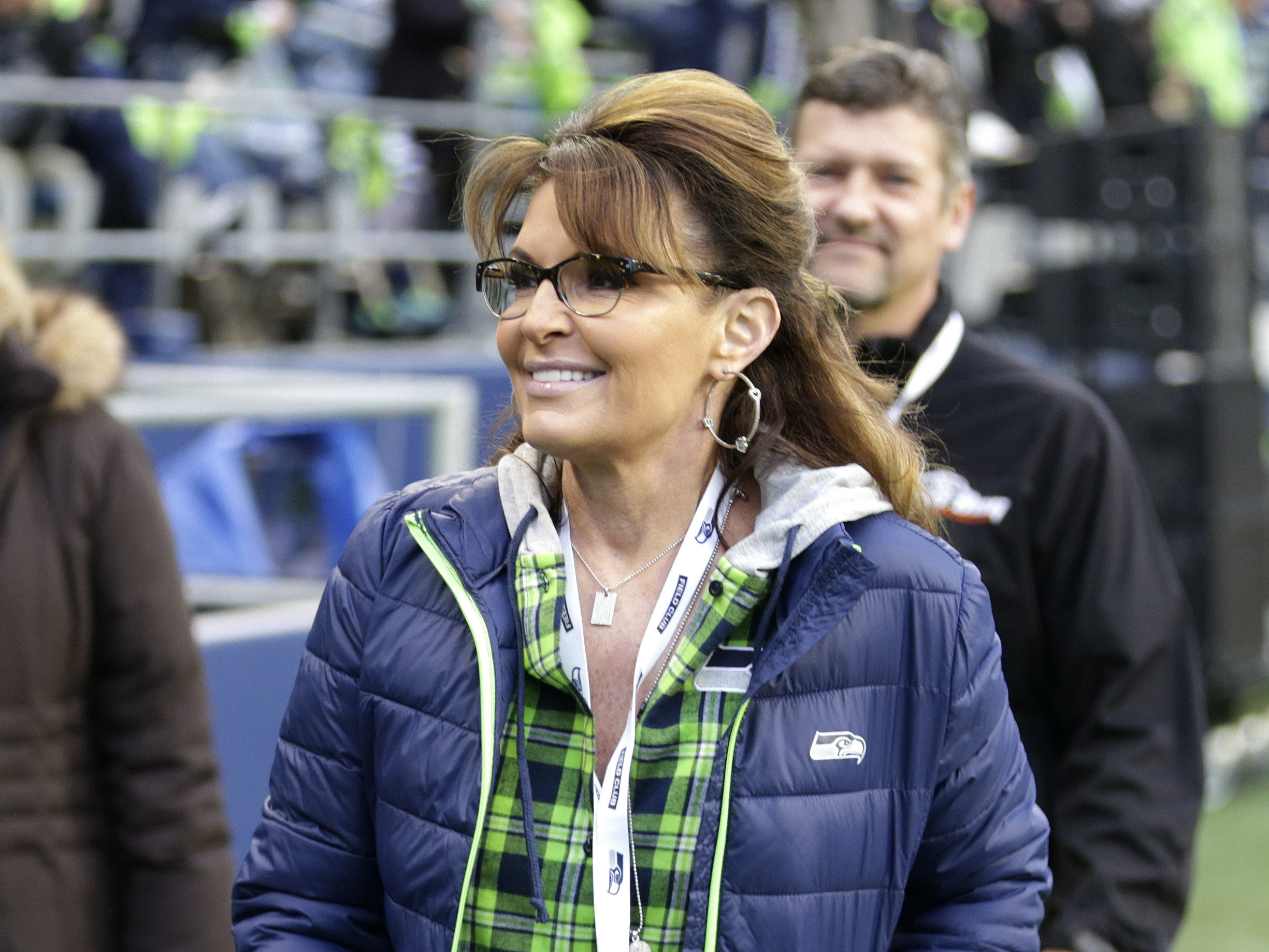 caption: Sarah Palin, political commentator and former governor of Alaska, has accused <em>The New York Times</em> of slander over an editorial tying her to a 2011 mass shooting in Tucson, Ariz.