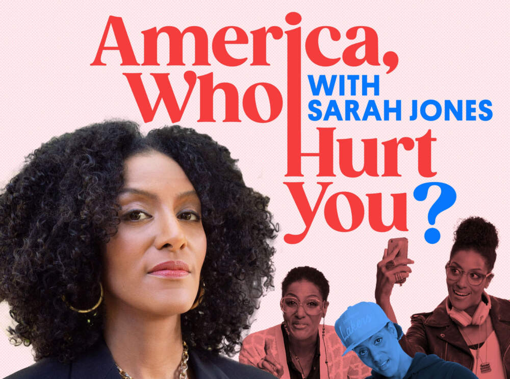 caption: The cover art for "America, Who Hurt You?" (Courtesy)
