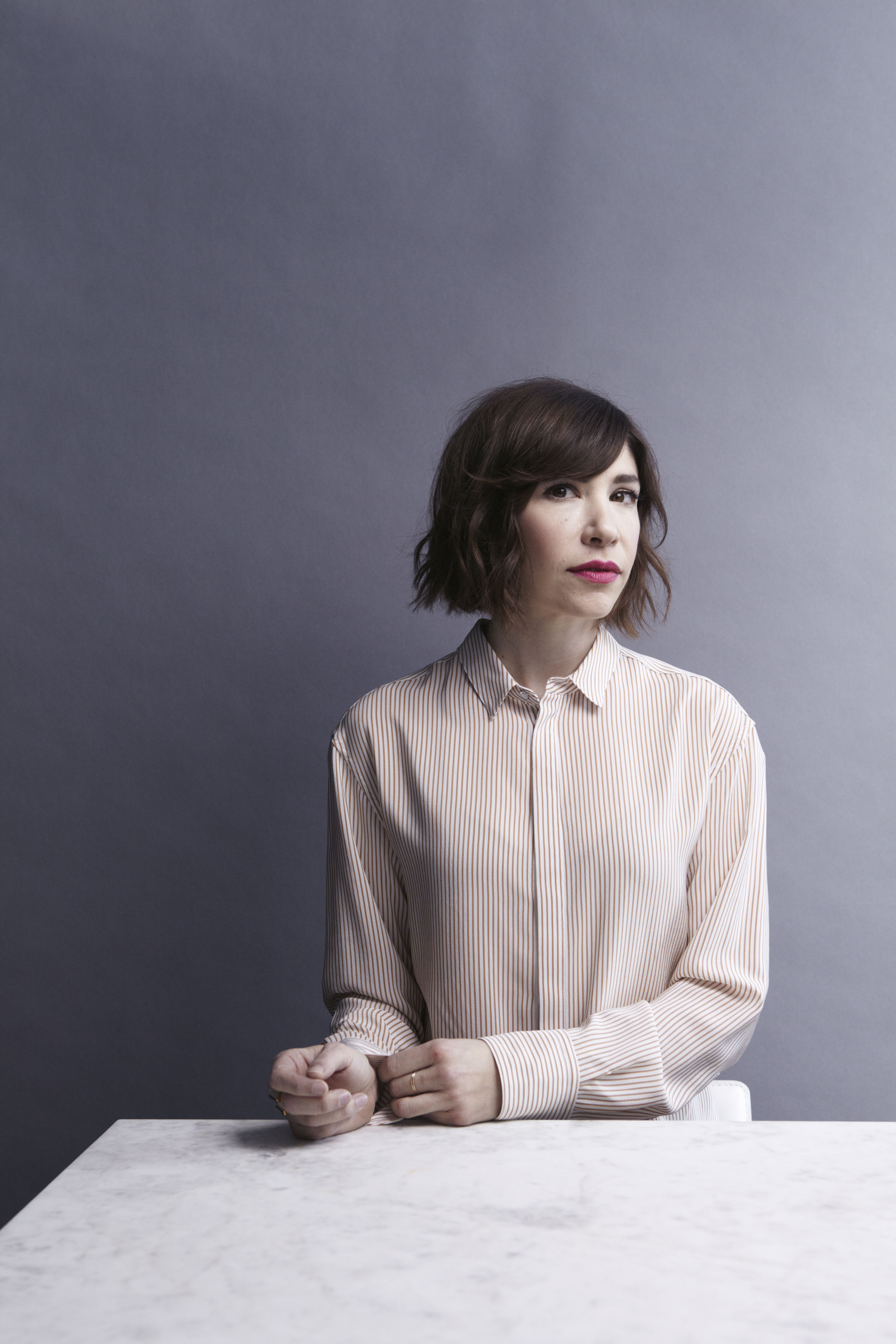 caption: Carrie Brownstein: "Sleater-Kinney was a band that wanted to be heard. We had a set of ambitions and sometimes they felt anathema to those politics from which we came."