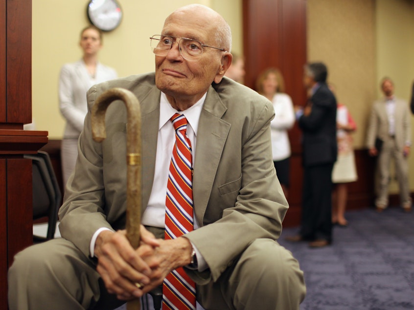 caption: Former Democratic Rep. John Dingell has died. He served for 59 years in Congress, the longest-serving representative in U.S. history.
