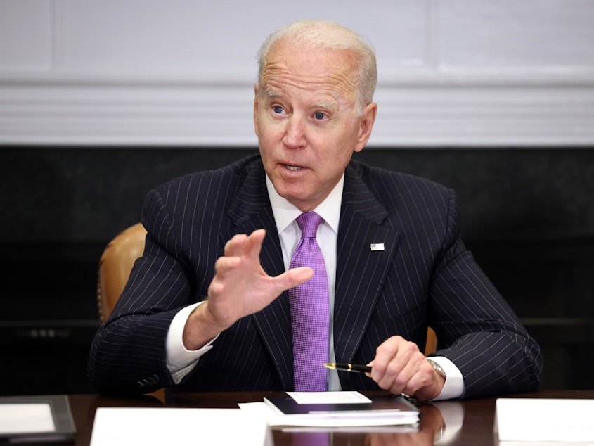 caption: President Biden wants the Federal Trade Commission to curtail the use of noncompete agreements as part of a larger push to promote competition in the U.S. economy.