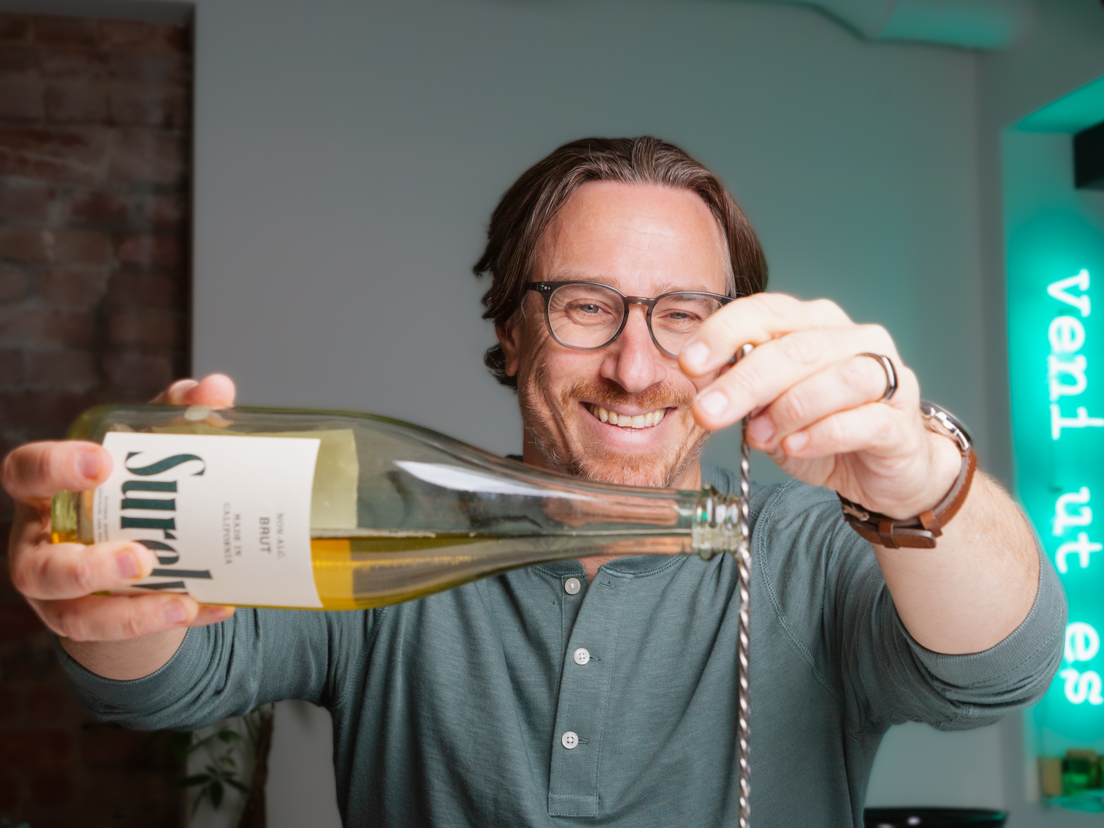 caption: Mixologist Derek Brown used to own one of the most celebrated bars in the country. Now he's helping popularize booze-free socializing.