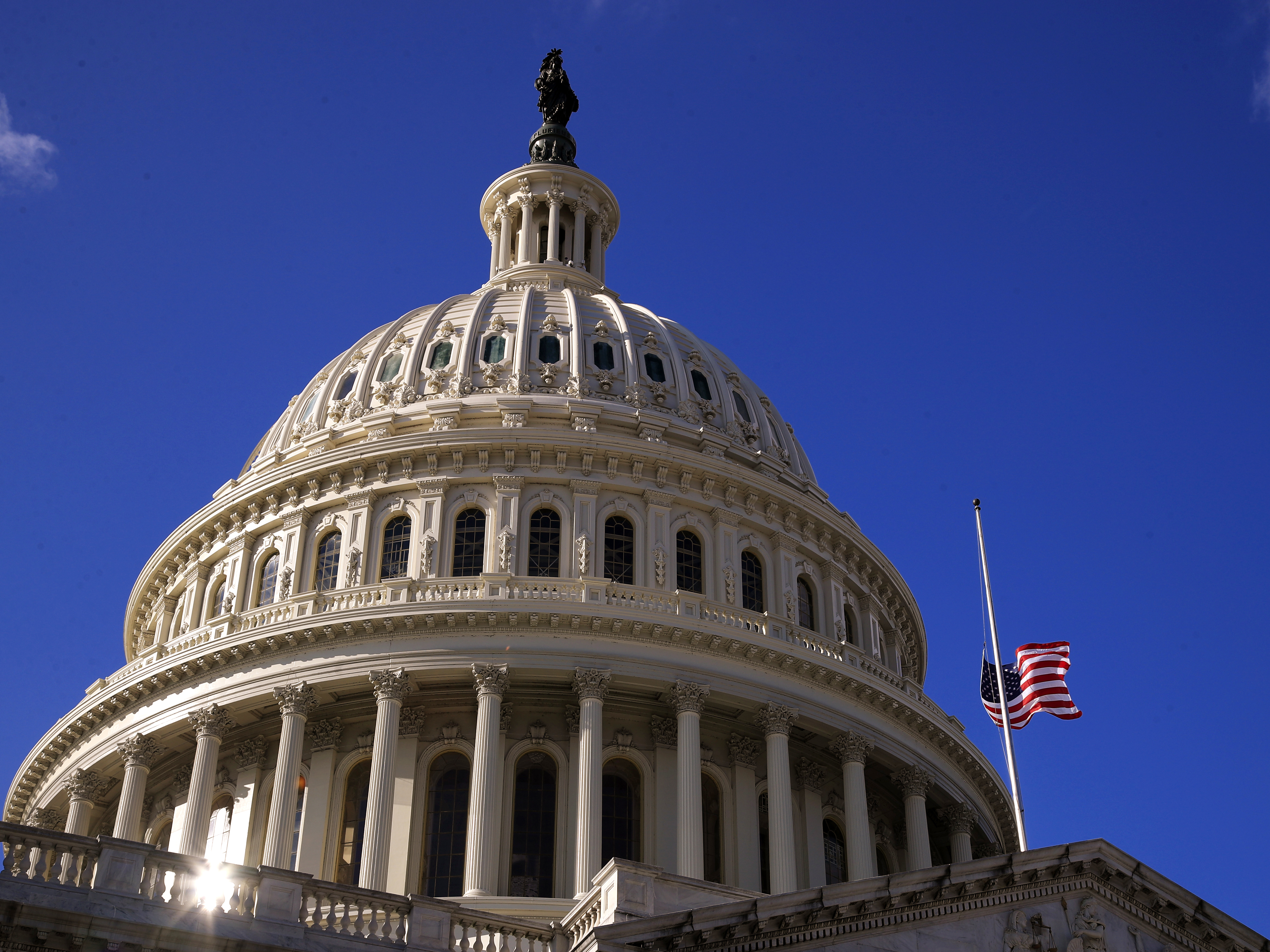 caption: President Trump issued a series of angry tweets blaming Democrats in Congress for the impasse, which will affect some 800,000 federal employees.