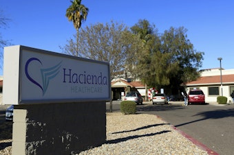 caption: A 29-year-old incapacitated patient at Hacienda HealthCare in Phoenix gave birth in December.