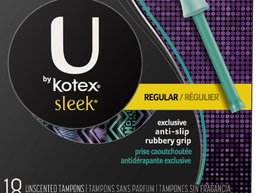 caption: U by Kotex "Sleek" tampons, regular absorbency, have been recalled because of a quality defect.