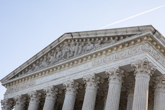caption: The U.S. Supreme Court in Washington, D.C., on April 21.