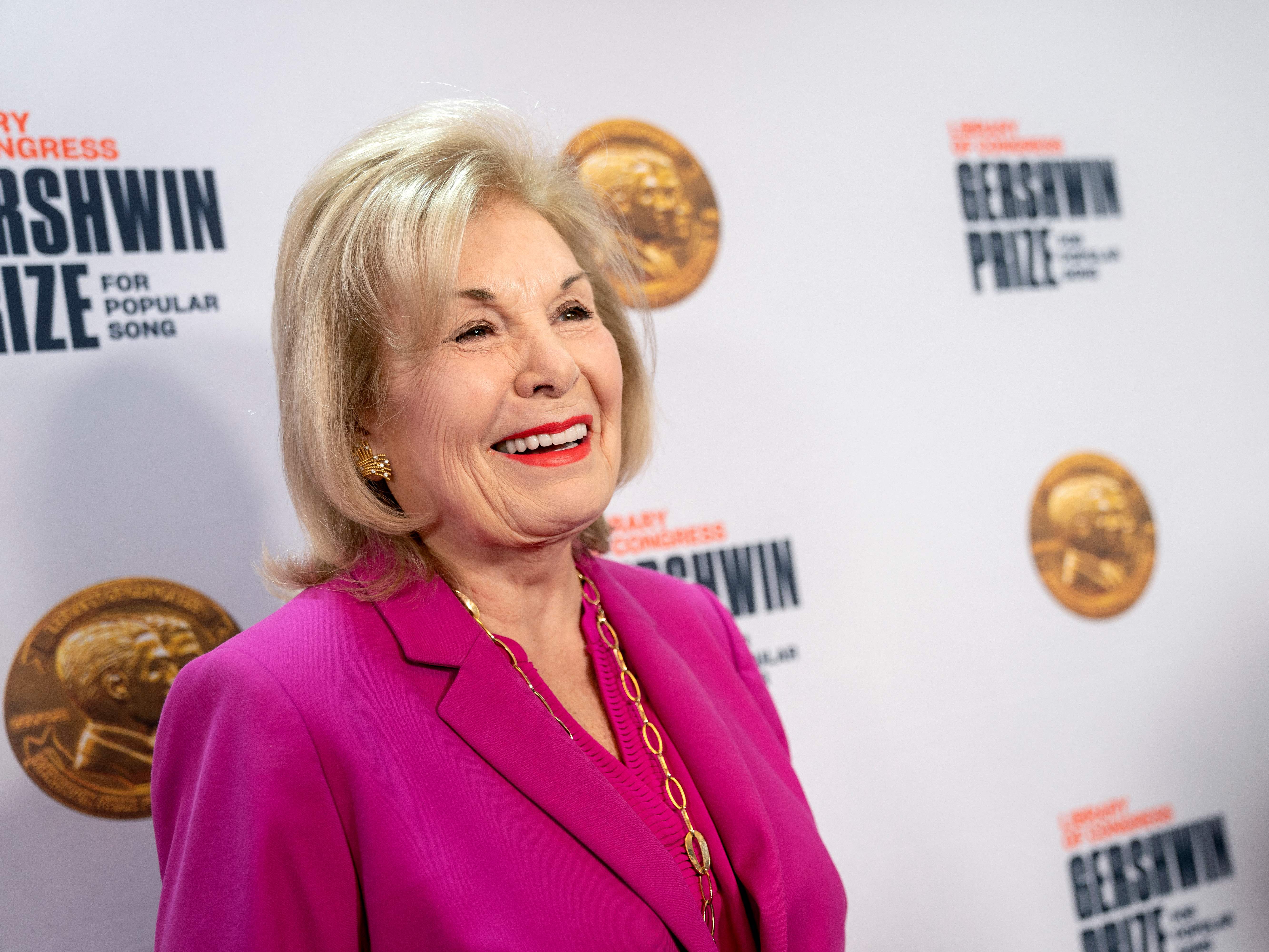 caption: Patricia Harrison is the president and CEO of the Corporation for Public Broadcasting, which is suing the Trump administration over the abrupt firing of three of its five board members.