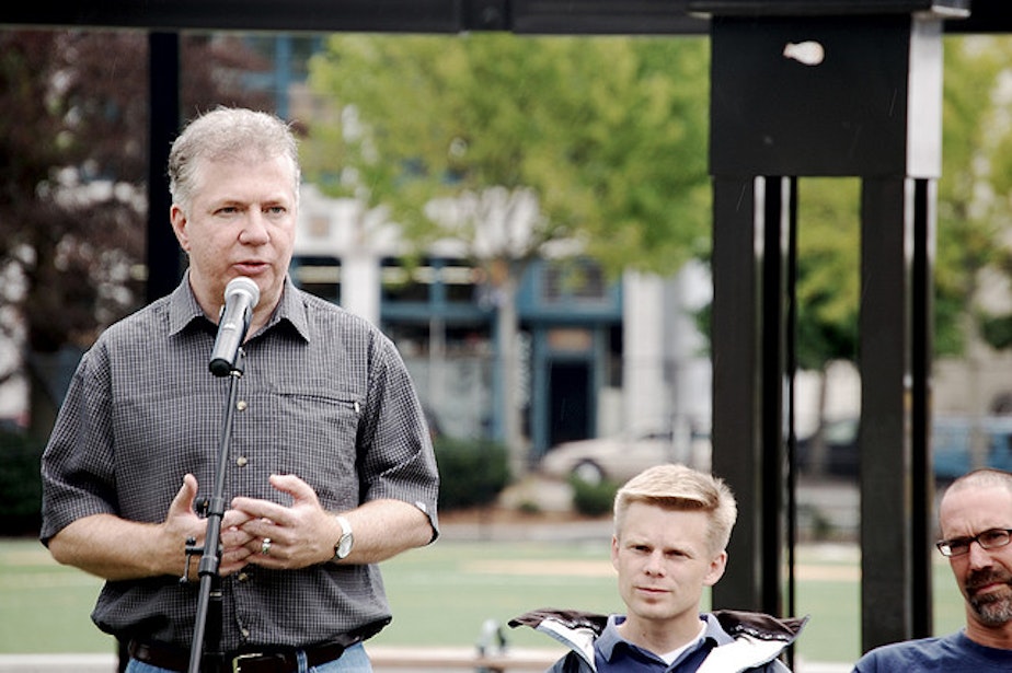 caption: Ed Murray will be inaugurated today as Seattle's next mayor.
