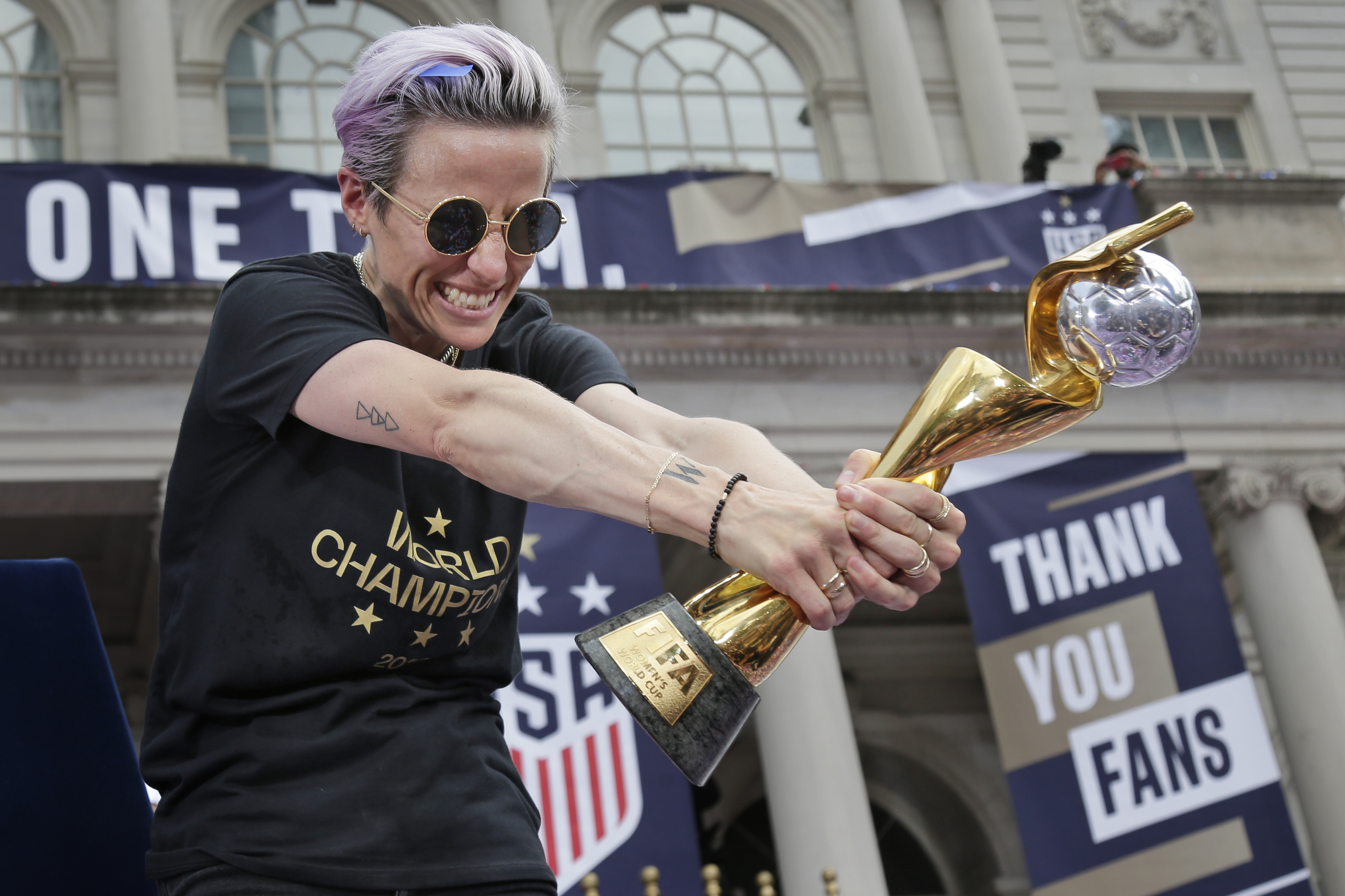 KUOW - Top quotes from Megan Rapinoe's speech (no, she's not running for  president)