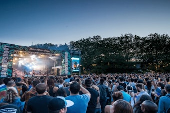 caption: The Bumbershoot Festival in 2016.
