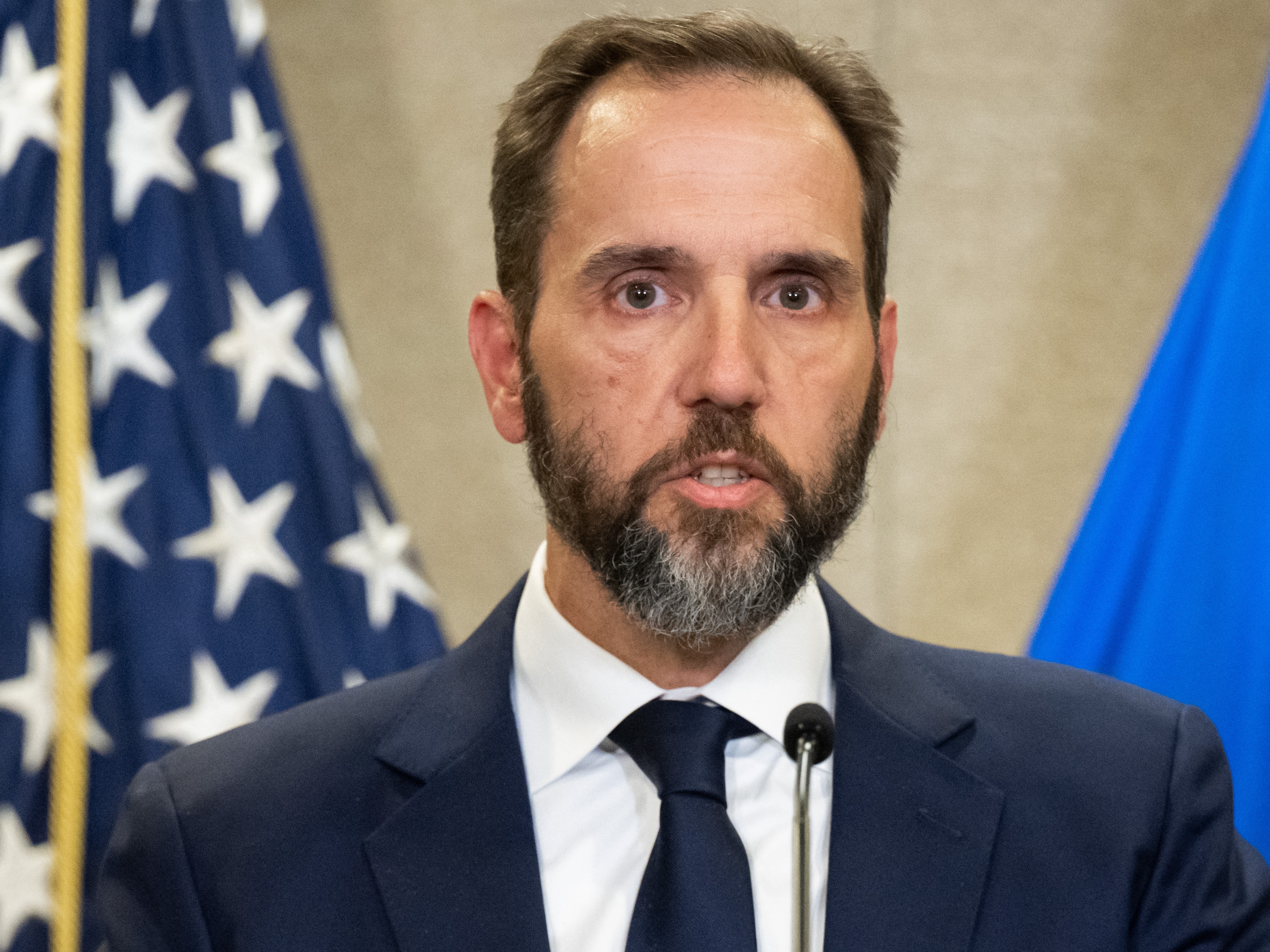 caption: Special counsel Jack Smith has appealed U.S. District Judge Aileen Cannon's decision when she dismissed the case last month against former President Donald Trump for mishandling classified and top-secret documents at his Florida home in Mar-a-Lago.